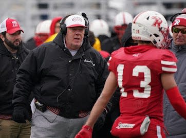 Ron Ernst coached his final game Saturday in Ripon College's victory over Lawrence University at Ingalls Field in Ripon.