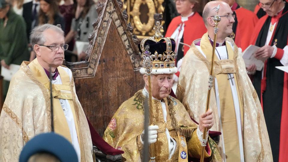 Charles' coronation chair is over 700 years old