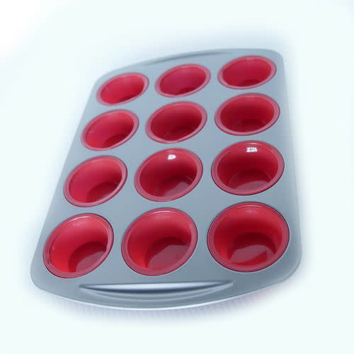 Silico Cookware Silicone 12-Cup Muffin Pan