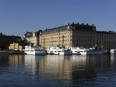 A general view of the Lundbergforetagen's waterfront headquarters located on a peninsula in downtown Stockholm, Sweden, March 11, 2016. REUTERS/Mia Shanley