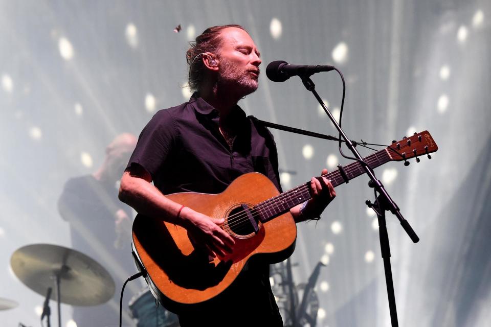 English musician Thom Yorke was inducted into America's prestigious Rock and Roll Hall of Fame earlier this year (Kevin Winter/Getty Images for Coachella)