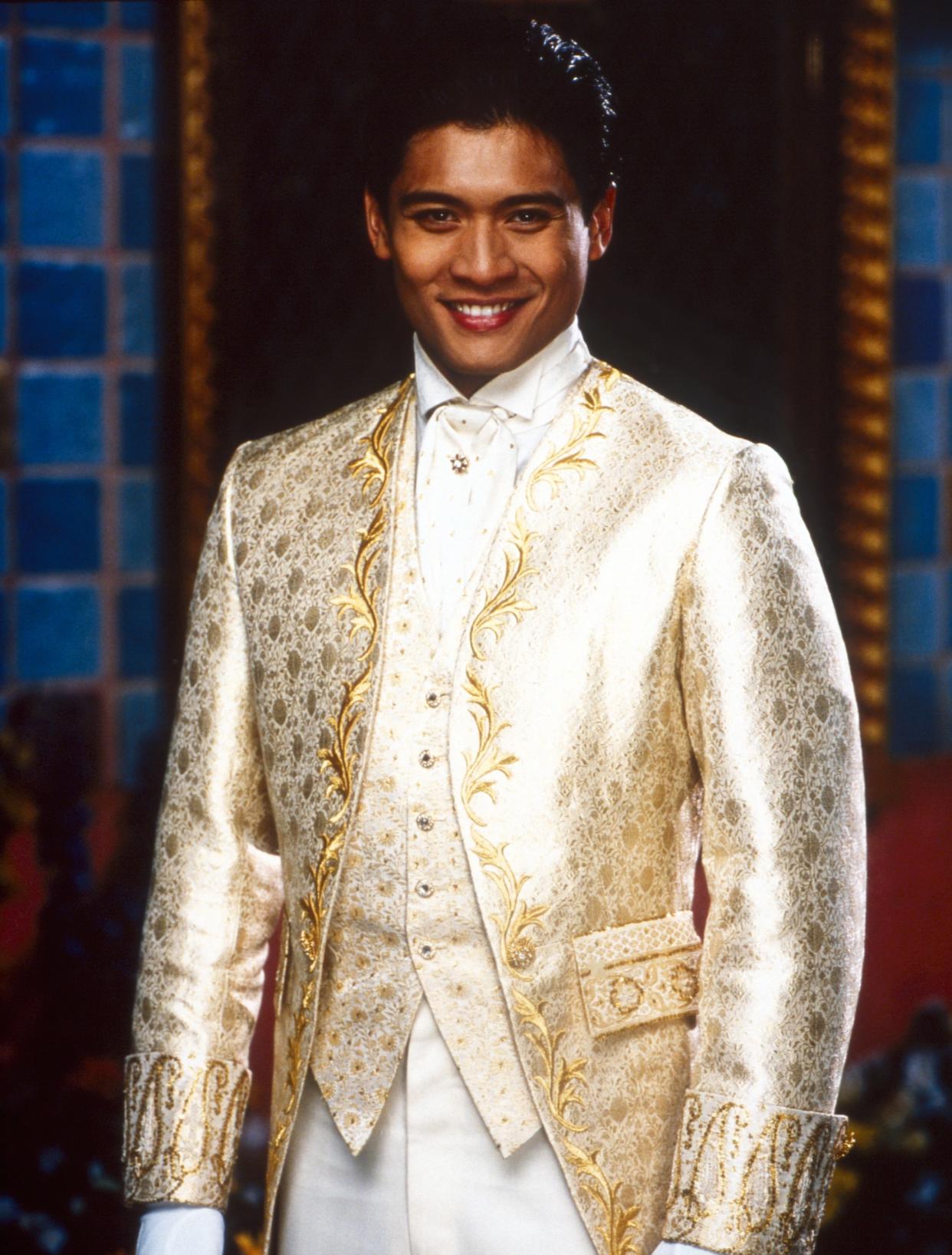 Before he played King Charming, actor Paolo Montalban, pictured here in the movie 