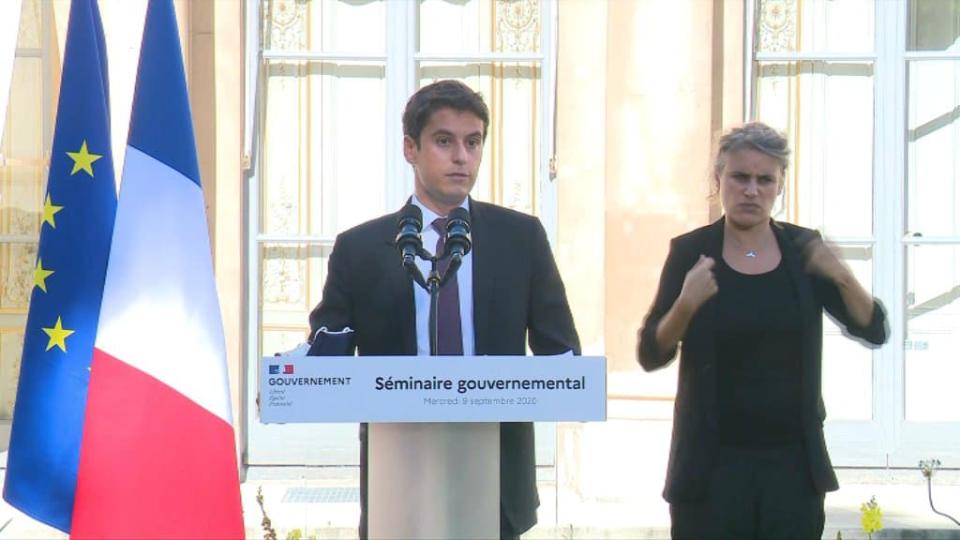 Gabriel Attal ce mercredi. - BFMTV