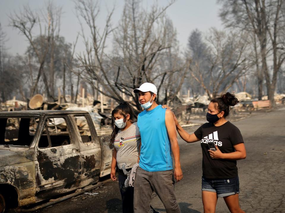 oregon west coast wildfires