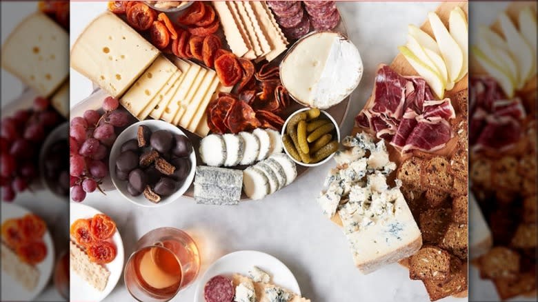 charcuterie and cheese collection