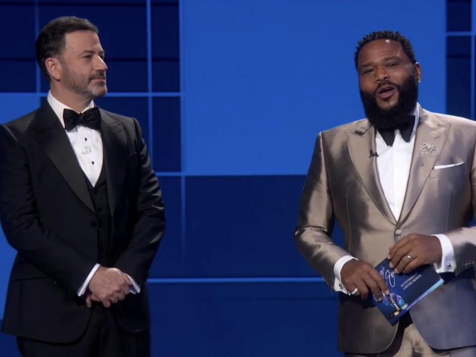 Jimmy Kimmel Anthony Anderson Emmys 2020 ABC