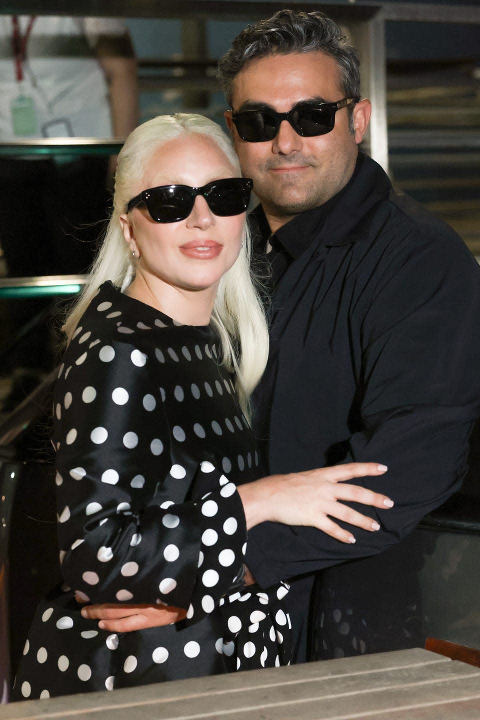 lady gaga and michael polansky in venice