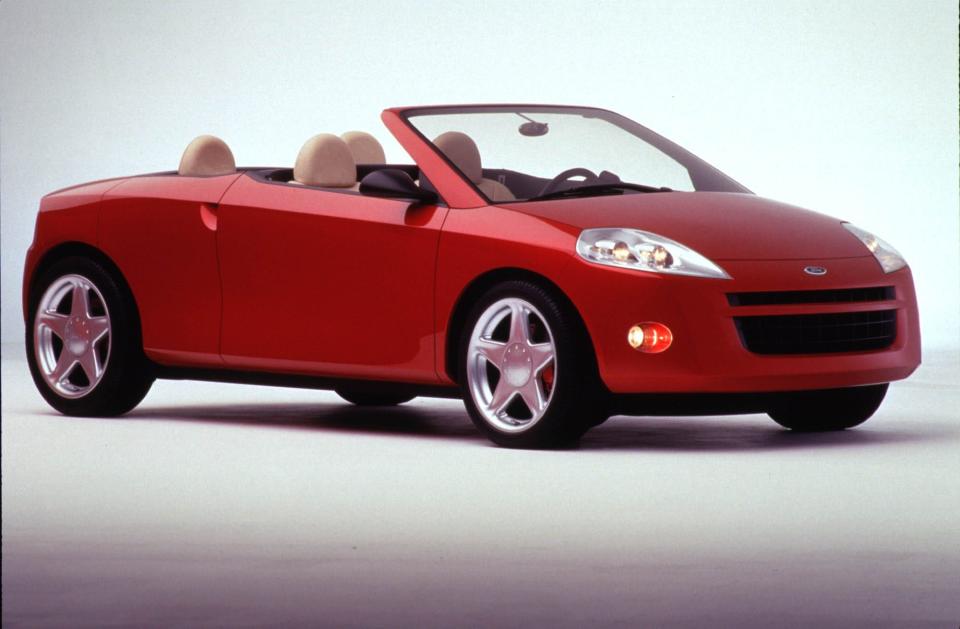 The Ford Libre concept car debuted at the 1998 Chicago auto show.