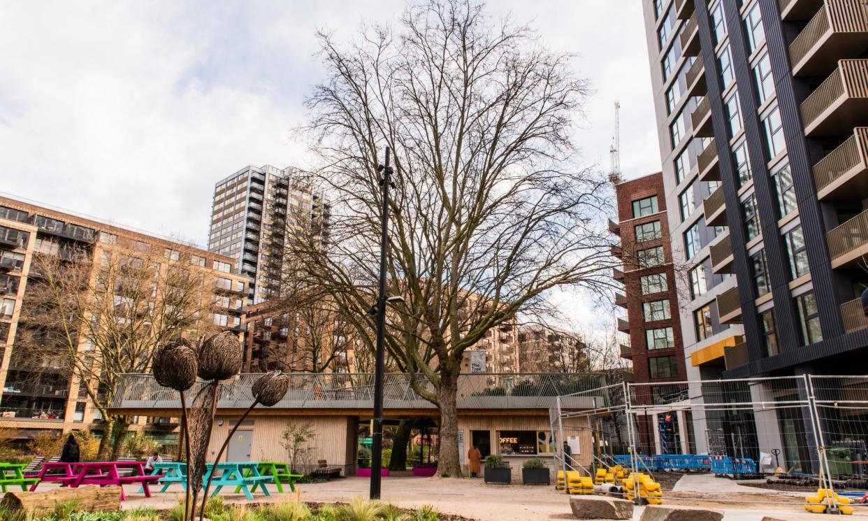 <span>Marson Apartments in Elephant and Castle, south London, where residents have been told they face a hefty service charge hike.</span><span>Photograph: Sonja Horsman/The Observer</span>