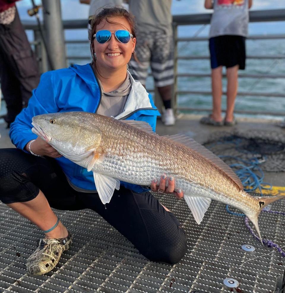 Yep, it's a great time of year to target the coveted redfish, but remember, reds are all catch-and-release south of the South Causeway in New Smyrna Beach.