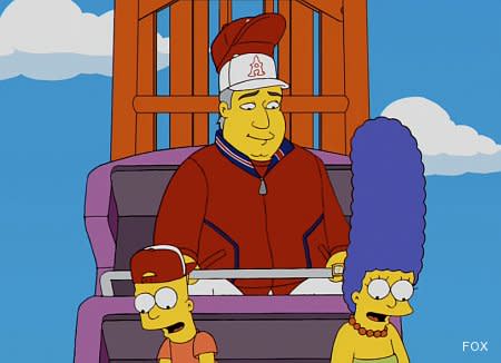 mike scioscia simpsons