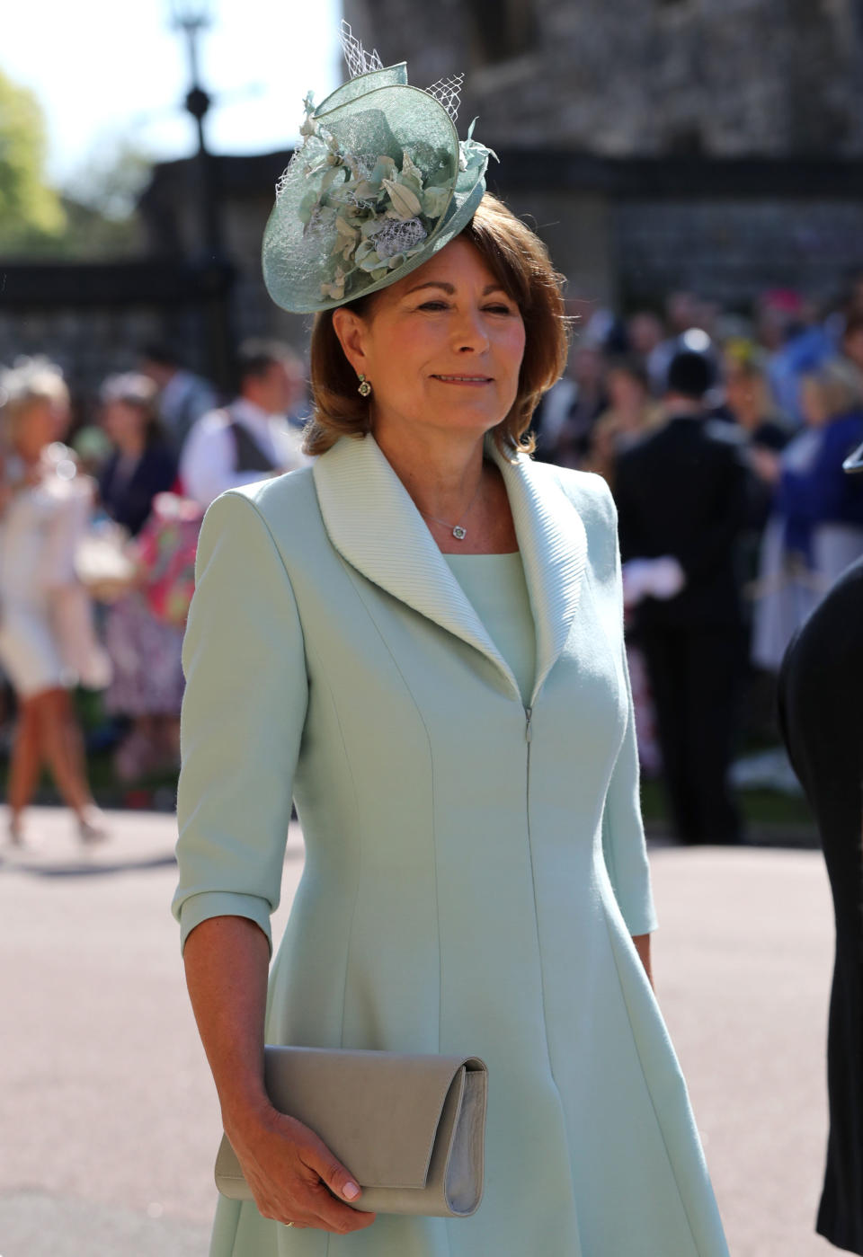 <p>She became part of the family when Kate Middleton married Prince William, so it only makes sense the Duchess’ mum received an invite too. Photo: Getty </p>