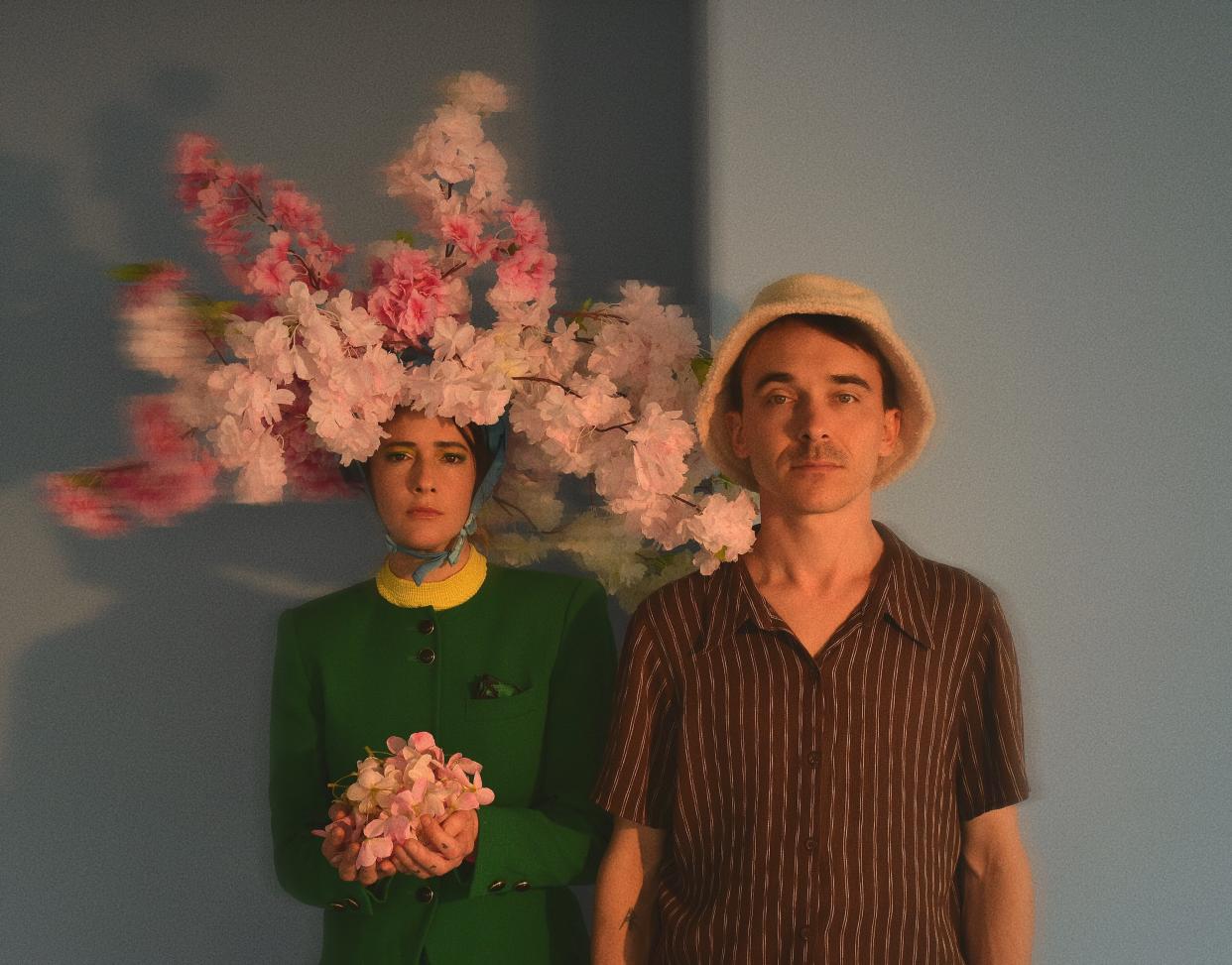 Joyous indie-pop duo Rubblebucket plays the Mohawk on Tuesday.