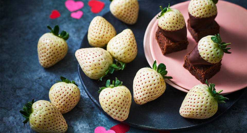 White Pearl Strawberries. (M&S)