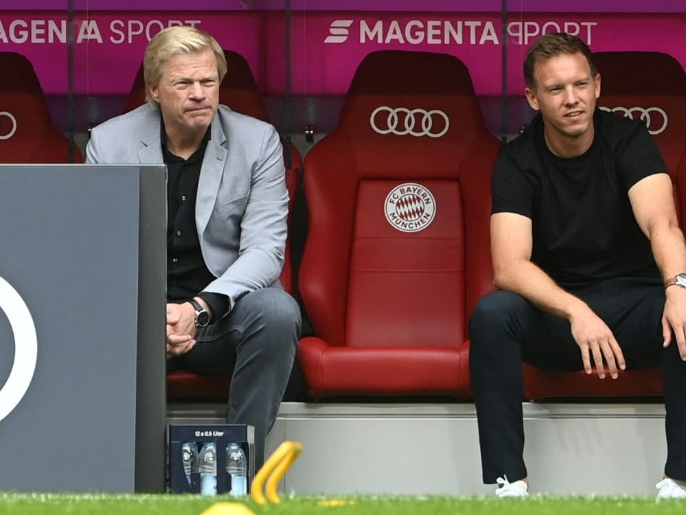 Kahn und Nagelsmann arbeiteten zusammen in München (CHRISTOF STACHE)