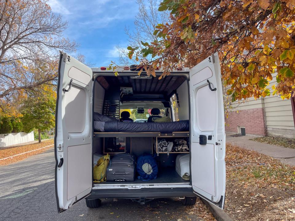 The Sprinter van Insider's author rented for two weeks from Native Campervans.