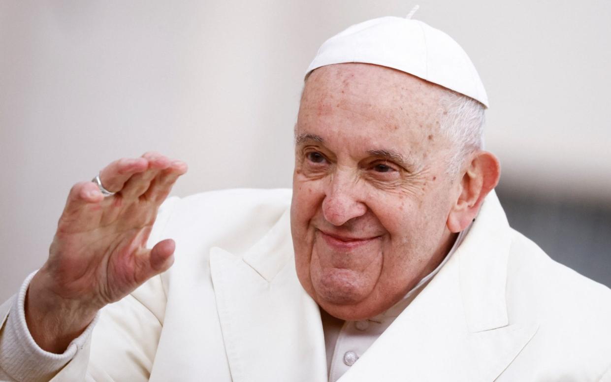 Pope Francis' weekly general audience in St. Peter's Square at the Vatican - Reuters