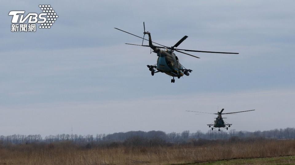 烏克蘭陸航飛官首度指名，希望獲得美製的攻擊型黑鷹直升機強化空中打擊能力。（圖／達志影像美聯社）