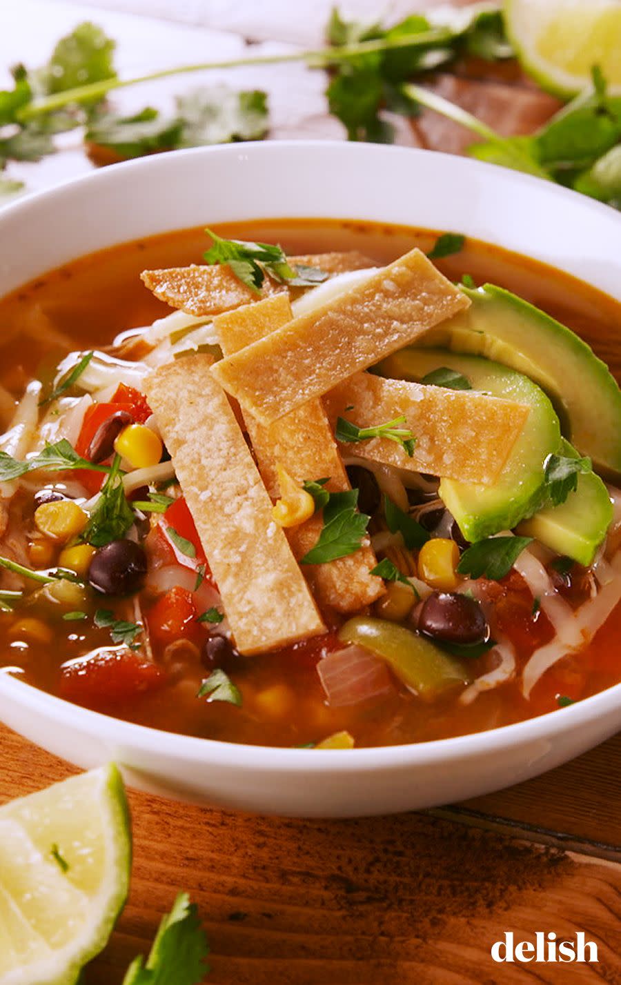 Instant Pot Chicken Tortilla Soup