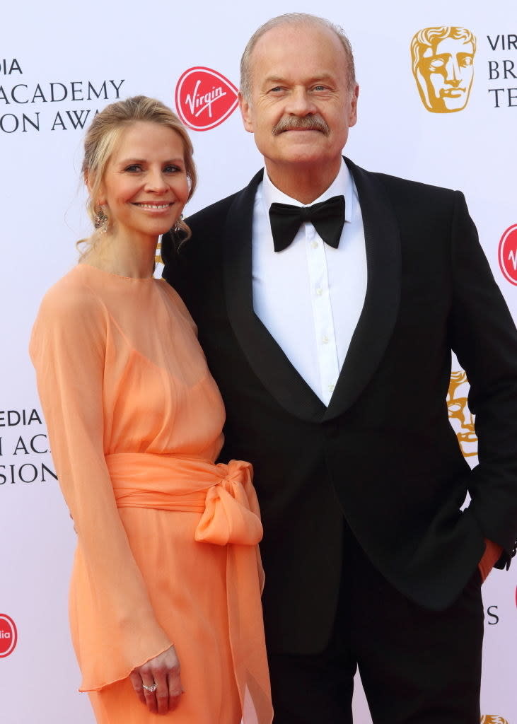 Kayte Walsh and Kelsey Grammer