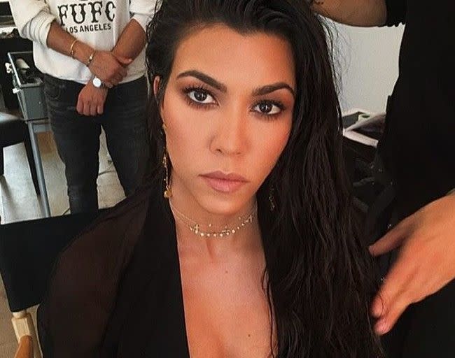 Kourtney Kardashian ha renunciado a los tratamientos faciales