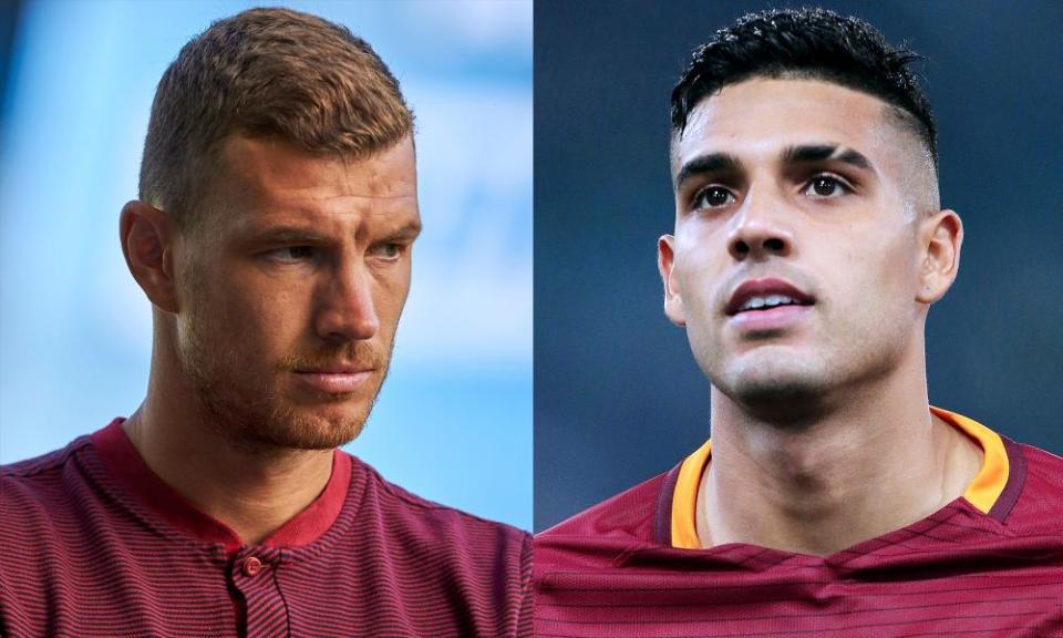 Chelsea agree £44m deal for Roma’s Edin Dzeko and Emerson Palmieri