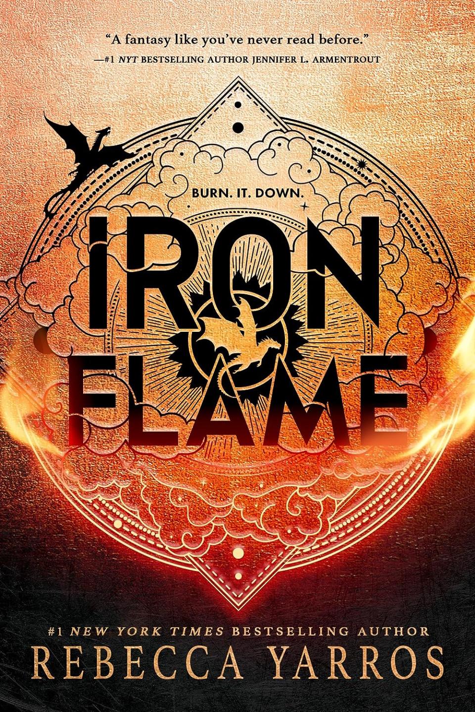 "Iron Flame (The Empyrean Book 2)," by Rebecca Yarros