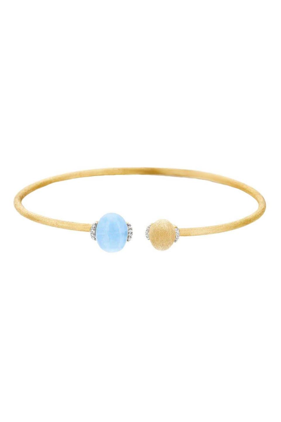 <p><a href="https://go.redirectingat.com?id=74968X1596630&url=https%3A%2F%2Fshop.harpersbazaar.com%2Fazure-milky-aquamarine-bracelet.html&sref=https%3A%2F%2Fwww.harpersbazaar.com%2Ffashion%2Ftrends%2Fg60233692%2Fmarch-birthstone-aquamarine-jewelry-pieces%2F" rel="nofollow noopener" target="_blank" data-ylk="slk:Shop Now;elm:context_link;itc:0;sec:content-canvas" class="link ">Shop Now</a></p><p>Azure Milky Aquamarine Bracelet</p><p>harpersbazaar.com</p><p>$2210.00</p>