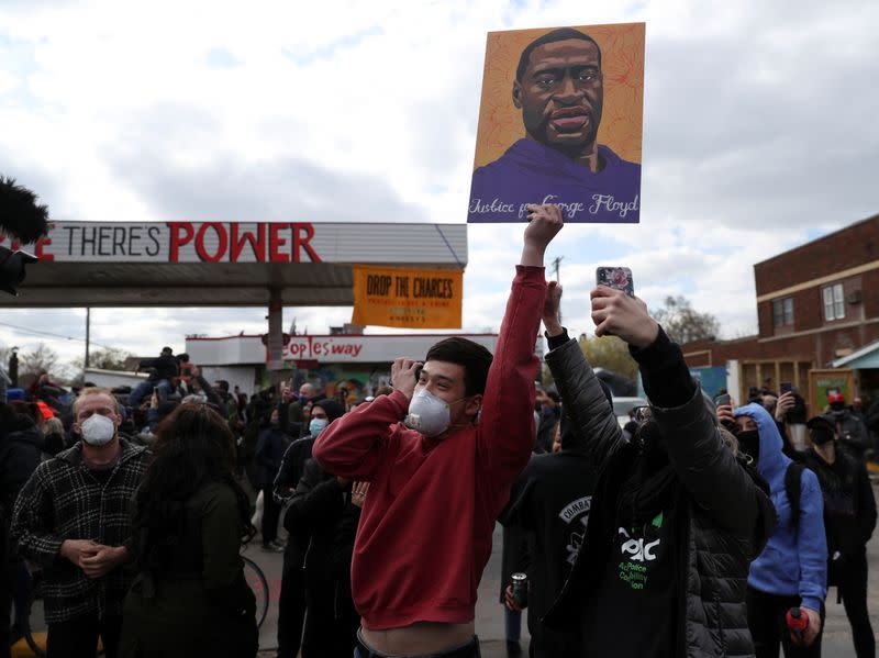 Reaction to the verdict in the trial of former Minneapolis police officer Derek Chauvin