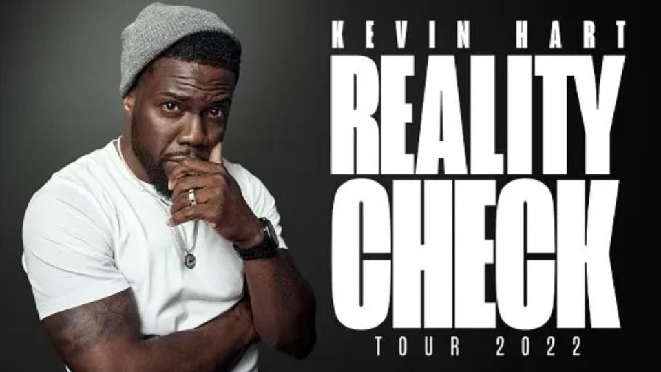 Kevin Hart Expands 2022 “Reality Check Tour”