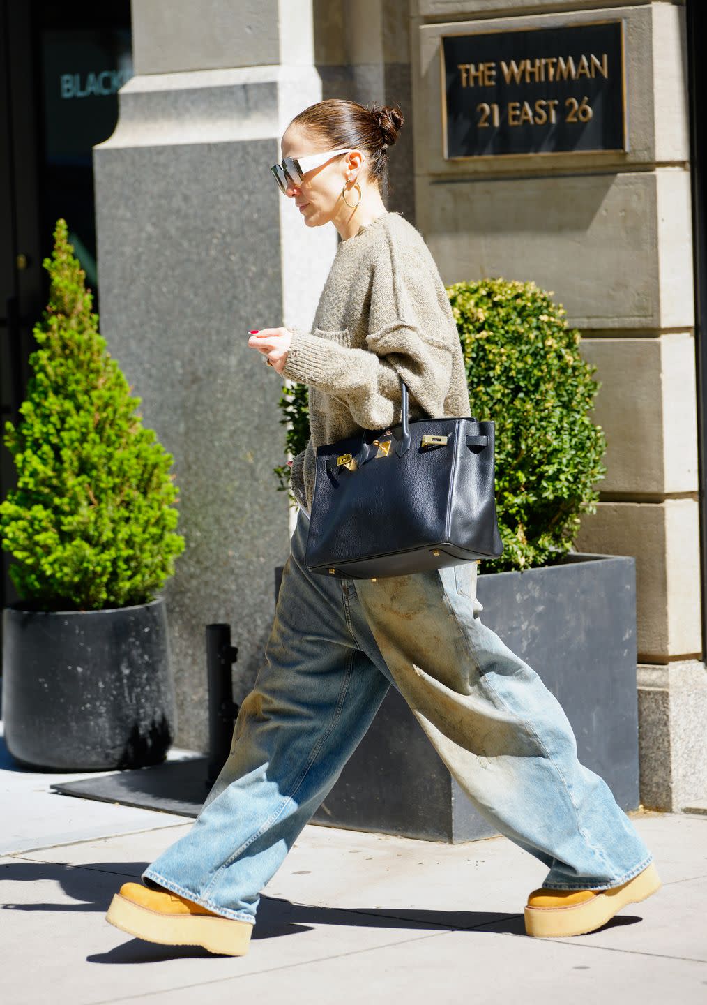 new york, new york april 26 jennifer lopez is seen on april 26, 2024 in new york city photo by gothamgc images