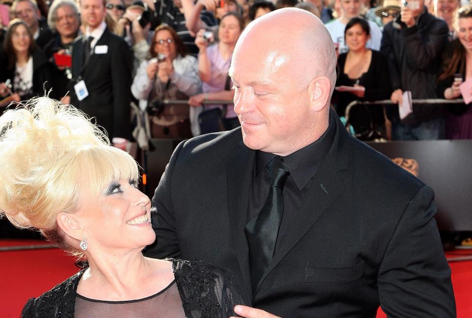 Barbara Windsor and Ross Kemp at the BAFTA Television Awards 2009 (Photo by Dave Hogan/Getty Images)