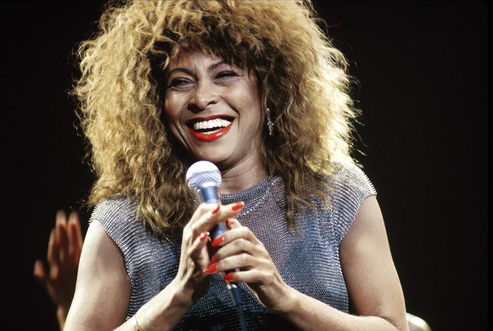 UNITED KINGDOM - SEPTEMBER 01:  WEMBLEY ARENA  Photo of Tina TURNER, performing live onstage  (Photo by Mick Hutson/Redferns)