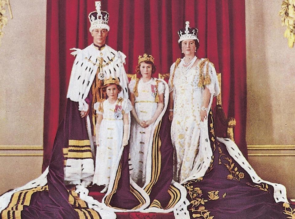 King George VI Coronation, Queen Elizabeth I, Elizabeth II, Princess Margaret