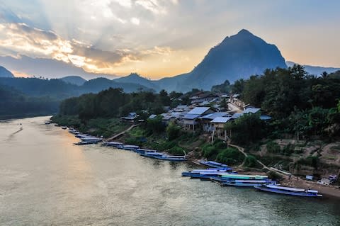 Nong Khiaw, on the Nam Ou river - Credit: GETTY