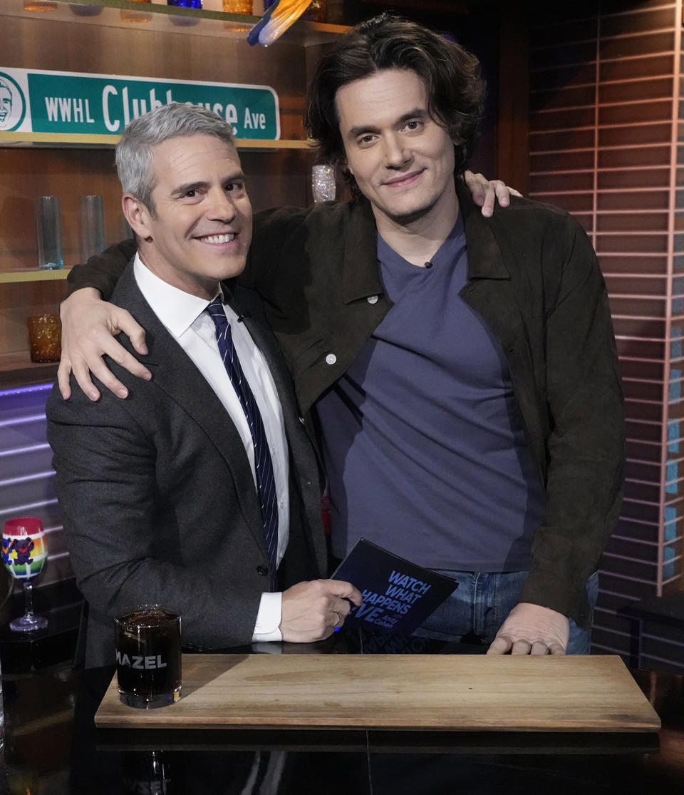 Andy Cohen and John Mayer are the best kind of buds. (Bravo)