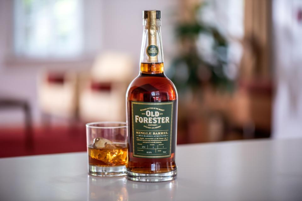 Bottle of Old Forester Single Barrel