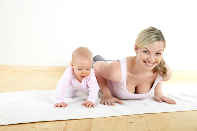 Fitness nach der Geburt: Mit Spaß zum Traumgewicht (Foto: thinkstock)
