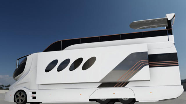 This Bonkers Two-Story Luxury RV Comes With a Nightclub Deck That ...