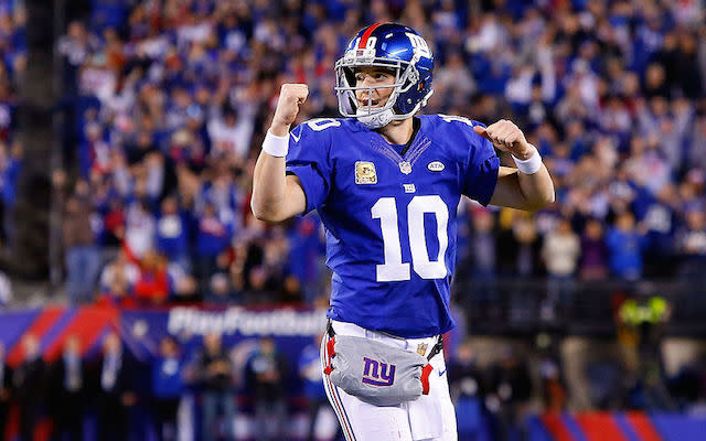 Three-Point Stance: Giant seasons in store for Eli, Shepard?