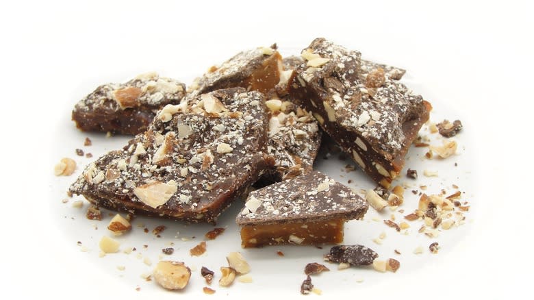 homemade almond roca