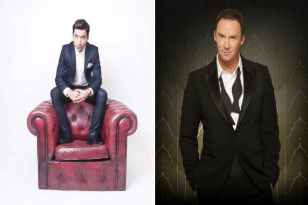 Russell Kane and Russell Watson are set for Robin Hill's Woodland Sessions.