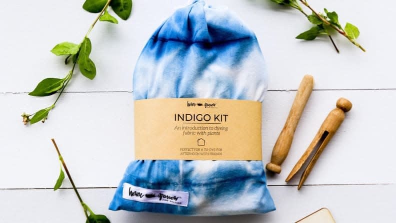 For the eco-friendly crafter: Indigo Kit for Shibori Tie Dyeing