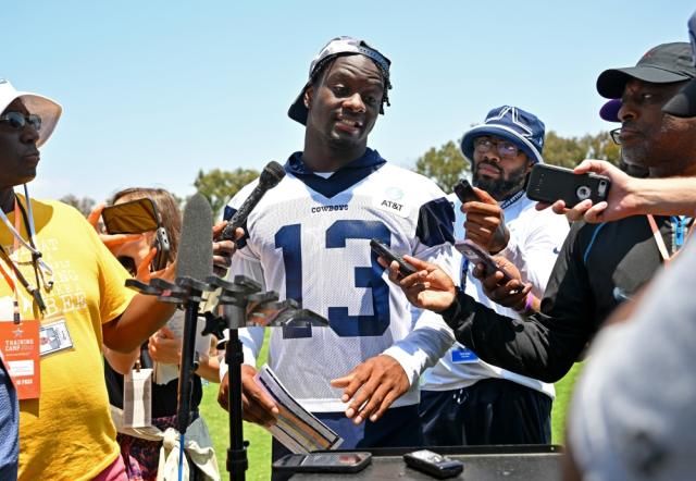 Cowboys WR James Washington suffers broken foot in practice, expected to  miss 6-10 weeks