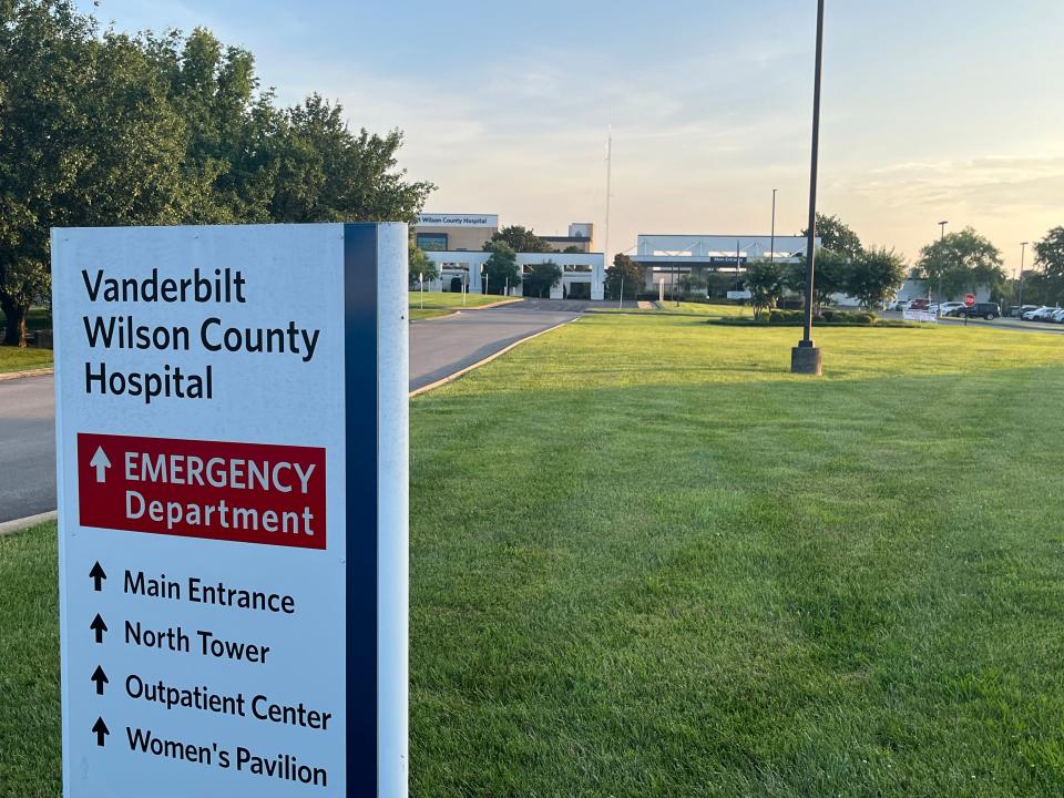 Daily inpatient volume at Vanderbilt Wilson County Hospital has risen from 50 to more than 100 since 2019, company officials say.