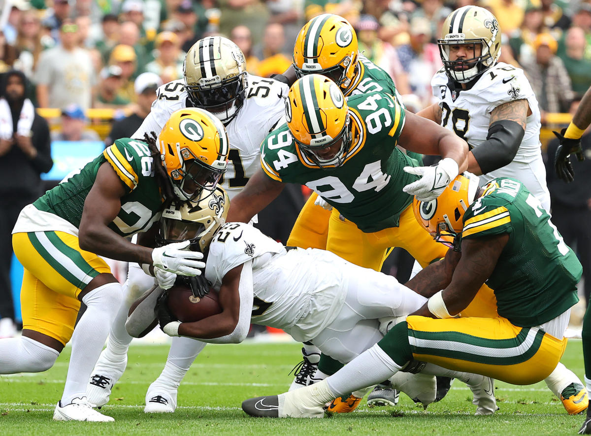 Packers will be missing four starters on offense, one on defense