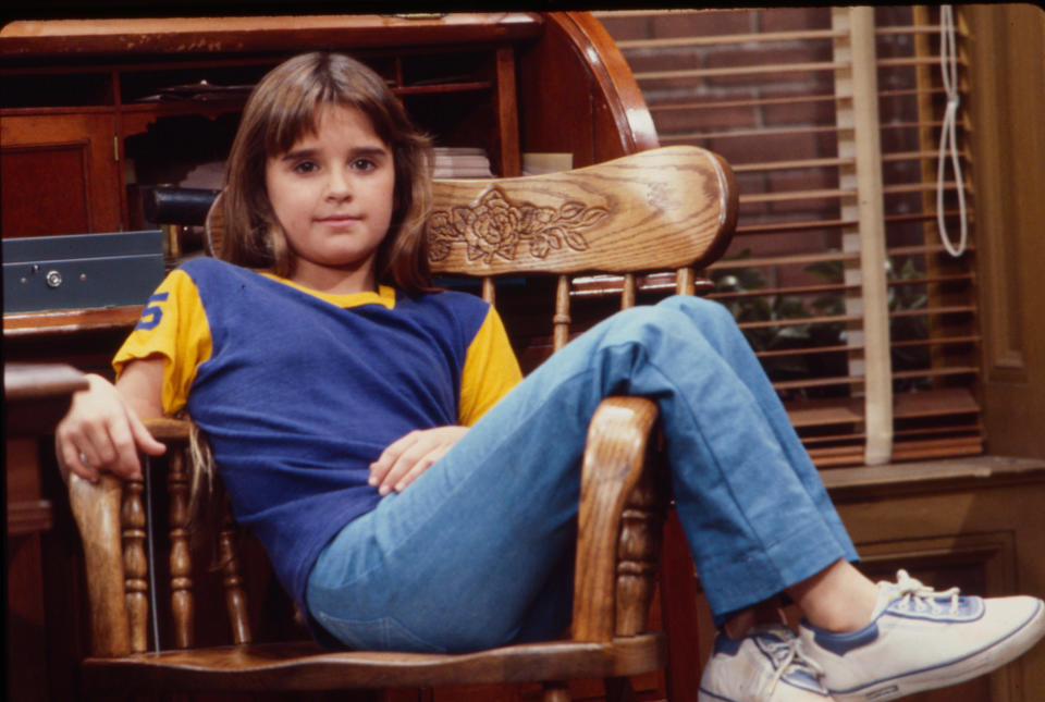 Kyle Richards in 1977. (Getty Images)