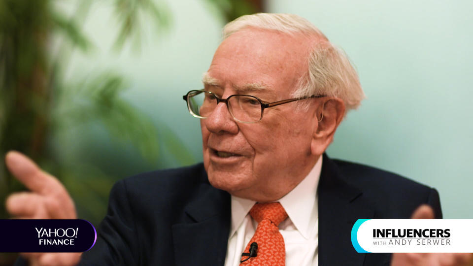 Warren Buffett speaks to Yahoo Finance's editor-in-chief, Andy Serwer.