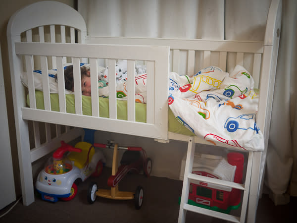 Crib Into Loft Toddler Bed