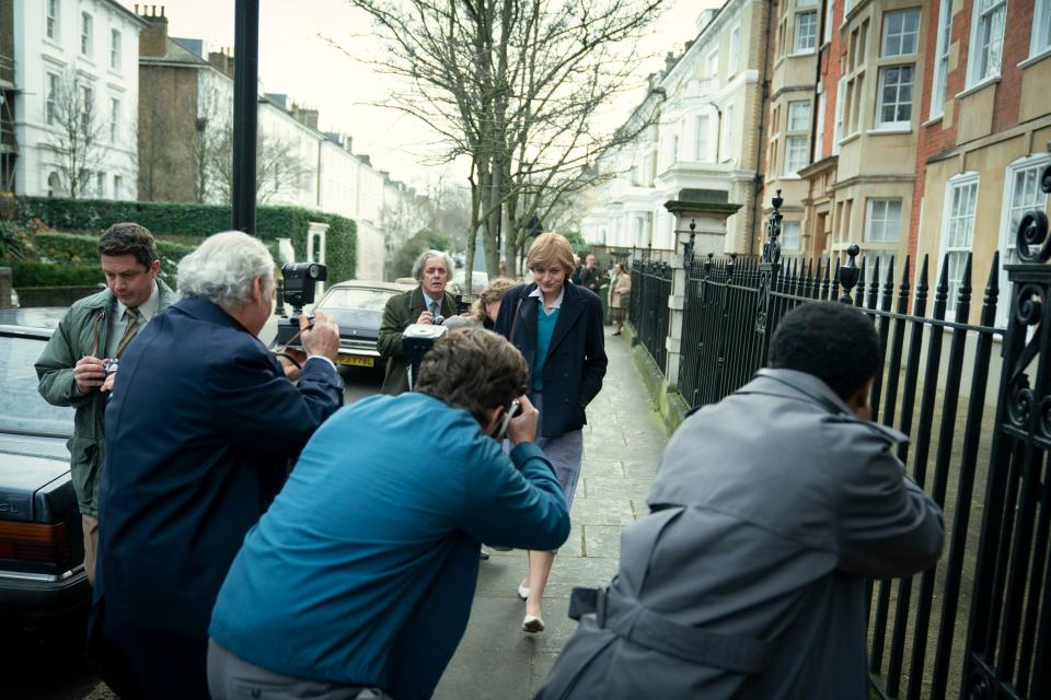 <p>Emma Corrin as Princess Diana in The Crown</p>Des Willie/Netflix